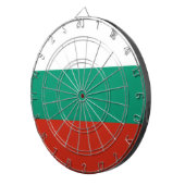Flagge Bulgariens Dartscheibe (Vorderseite rechts)