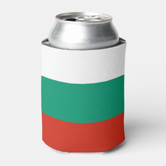 Flagge Bulgariens Dosenkühler (Kanne Vorderseite)