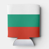 Flagge Bulgariens Dosenkühler (Rückseite)