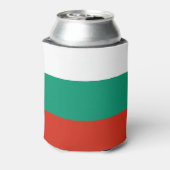 Flagge Bulgariens Dosenkühler (Kanne Rückseite)