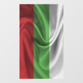 Flagge Bulgariens Fensteraufkleber (Blatt)