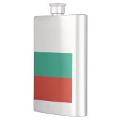 Flagge Bulgariens Flachmann (Links)