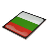 Flagge Bulgariens Fliese (Seite)