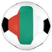 Flagge Bulgariens Fußball (Gedreht)