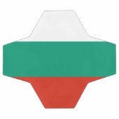 Flagge Bulgariens Fußball (Flach)