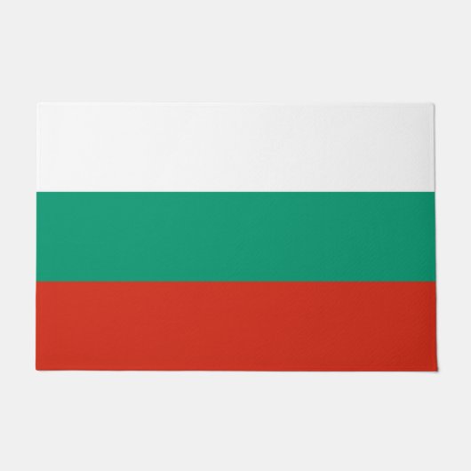 Flagge Bulgariens Fußmatte (Vorderseite)