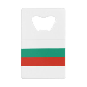 Flagge Bulgariens Geldbeutel Flaschenöffner