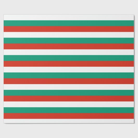 Flagge Bulgariens Geschenkpapier (Flach)