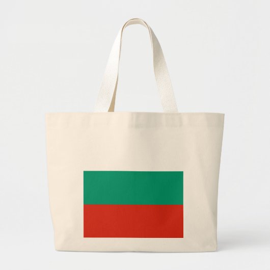 Flagge Bulgariens Jumbo Stoffbeutel (Vorne)