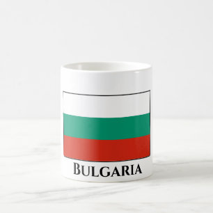 Flagge Bulgariens Kaffeetasse