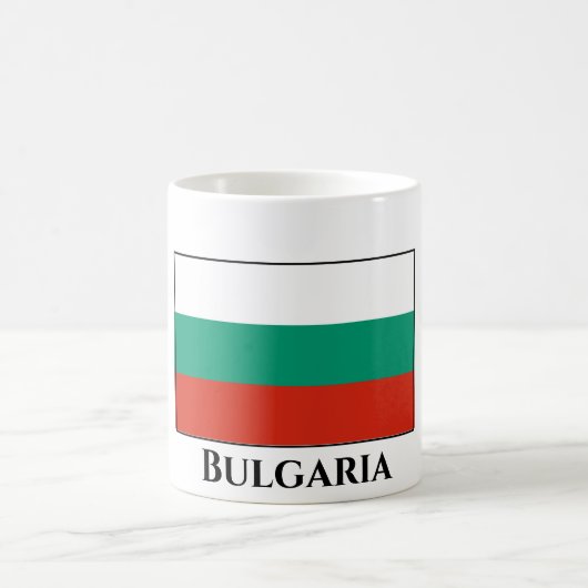 Flagge Bulgariens Kaffeetasse (Mittel)