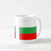 Flagge Bulgariens Kaffeetasse (VorderseiteRechts)