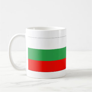 Flagge Bulgariens Kaffeetasse