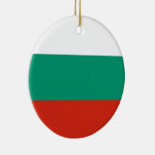 Flagge Bulgariens Keramik Ornament (Rechts)