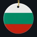 Flagge Bulgariens Keramik Ornament<br><div class="desc">Flagge Bulgariens</div>