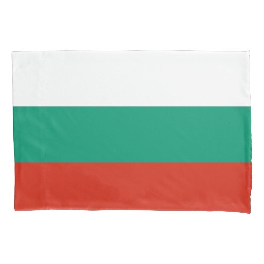 Flagge Bulgariens Kissenbezug (Vorderseite)