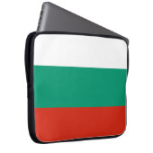 Flagge Bulgariens Laptopschutzhülle (Vorne Rechts)