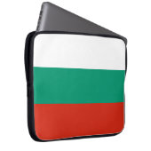 Flagge Bulgariens Laptopschutzhülle (Vorne Rechts)