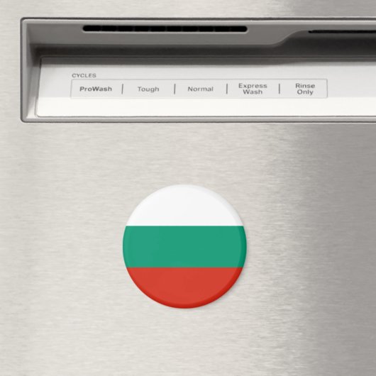 Flagge Bulgariens Magnet (In Situ (Geschirrspüler))