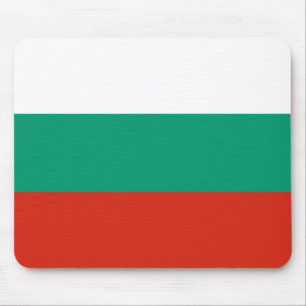 Flagge Bulgariens Mousepad
