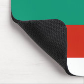 Flagge Bulgariens Mousepad (Ecke)