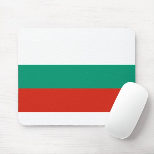 Flagge Bulgariens Mousepad (Mit Mouse)