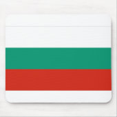 Flagge Bulgariens Mousepad (Vorne)