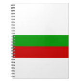 Flagge Bulgariens Notizblock (Vorderseite)