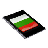 Flagge Bulgariens Notizblock (Rechte Seite)