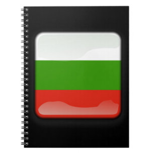 Flagge Bulgariens Notizblock