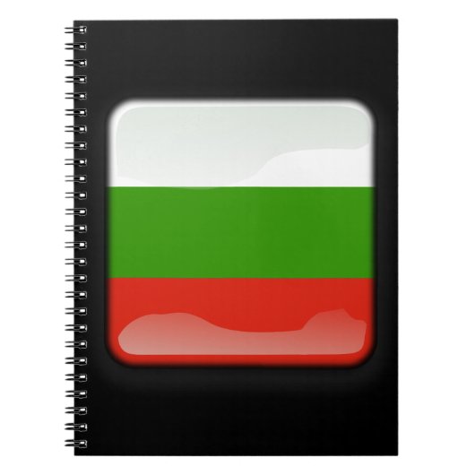 Flagge Bulgariens Notizblock (Vorderseite)