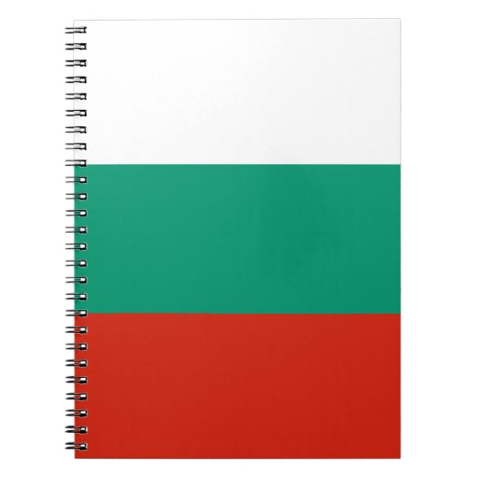 Flagge Bulgariens Notizblock (Vorderseite)