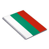 Flagge Bulgariens Notizblock (Rechte Seite)