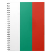 Flagge Bulgariens Notizblock (Vorderseite)