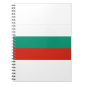 Flagge Bulgariens Notizblock (Vorderseite)
