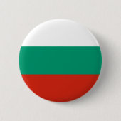 Flagge Bulgariens oder Bulgariens Button (Vorderseite)