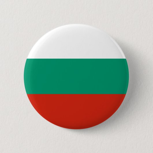 Flagge Bulgariens oder Bulgariens Button (Vorderseite)