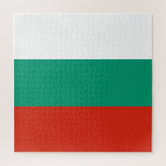 Flagge Bulgariens Puzzle (Vertikal)