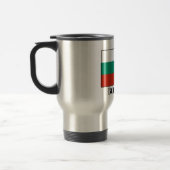 Flagge Bulgariens Reisebecher (Links)