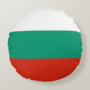 Flagge Bulgariens Rundes Kissen
