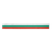 Flagge Bulgariens Satinband (Vorderseite)