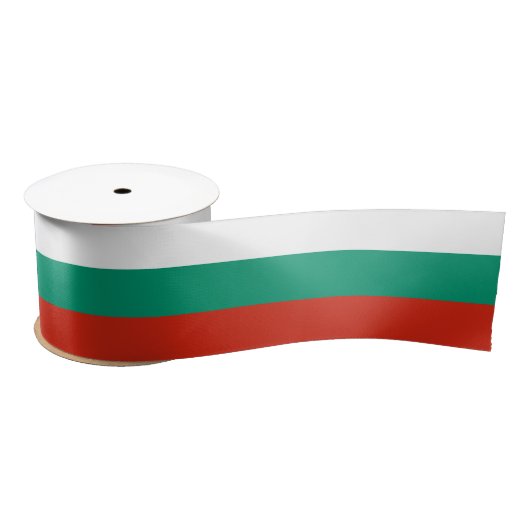 Flagge Bulgariens Satinband (Spule)