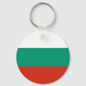Flagge Bulgariens Schlüsselanhänger (Rückseite)