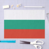 Flagge Bulgariens Seidenpapier (Handwerk)