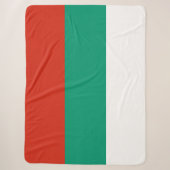 Flagge Bulgariens Sherpadecke (Vorderseite)