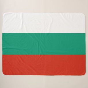 Flagge Bulgariens Sherpadecke
