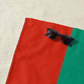 Flagge Bulgariens Strandtuch (Beispiel)
