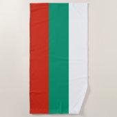 Flagge Bulgariens Strandtuch (Vorderseite)