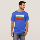 Flagge Bulgariens T-Shirt (Vorne ganz)