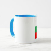 Flagge Bulgariens Tasse (Vorderseite Links)